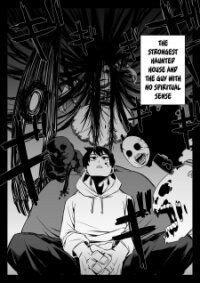 Poster for the manga The Strongest Haunted House and the Guy With No Spiritual Sense