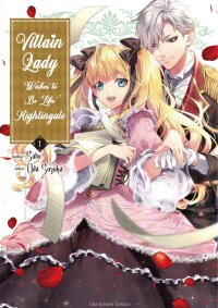 Poster for the manga Villain Lady Wishes to Be Like Nightingale