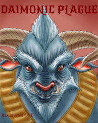 Poster for the manga Daimonic Plague