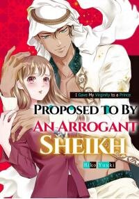 Poster for the manga Gouman Sheikh no Propose - Shoujo wo Sasageta Kare wa Oujisama deshita