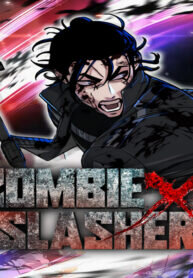 Poster for the manga Zombie X Slasher