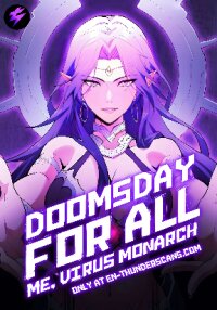 Poster for the manga Doomsday for All: Me, Virus Monarch