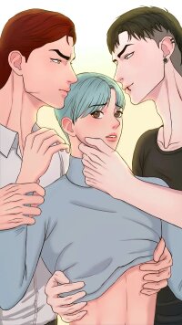 Manga poster Him or Him