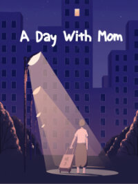 Poster for the manga A Day With Mom