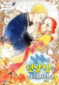 Poster for the manga I Stole The Male Lead's First Night