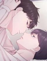 Poster for the manga Because of You (Harukoi)