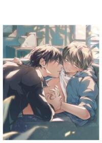 Poster for the manga Don't Make Me Addicted To You, Hiruto!