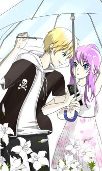 Poster for the manga Love's endless ocean
