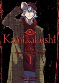 Poster for the manga Kamikakushi Inc. - Agents of the Supernatural
