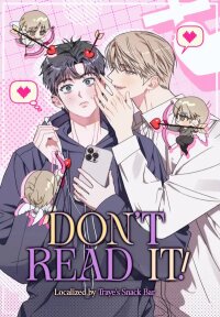 Poster for the manga Don't Read It!
