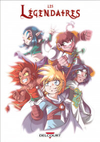 Poster for the manga The Legendaries