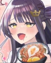 Poster for the manga Ore no Haitoku Meshi wo Onedari Sezu ni Irarenai, Otonari no Top Idol-sama