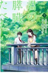 Poster for the manga Kimi No Suizou Wo Tabetai