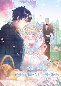 Poster for the manga My Five Prominent Daddies