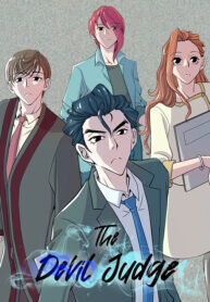 Poster for the manga The Devil Judge
