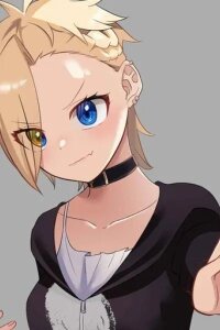 Manga poster Delinquent girl falls in love with a Nerd