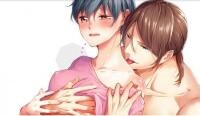 Poster for the manga The Girl & the Super Gay Boner