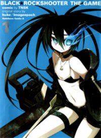 Poster for the manga Black Rock Shooter: The Game