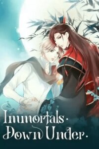 Poster for the manga Immortals Down Under