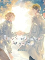 Poster for the manga Three Seconds After Our Eyes Met