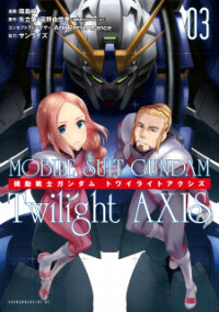 Poster for the manga Mobile Suit Gundam Twilight Axis