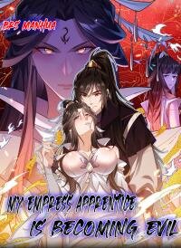 Poster for the manga My Empress Apprentice is Becoming Evil