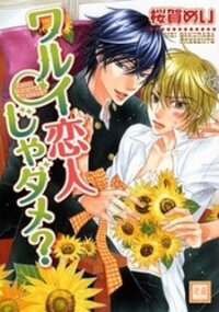 Poster for the manga Warui Koibito ja Dame?