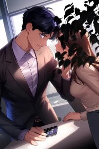 Manga poster Office Romance Registry