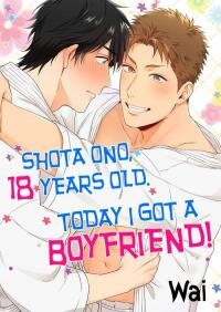 Poster for the manga Oonoshouta 18 sai Honjitsu Kareshi ga Dekimashita