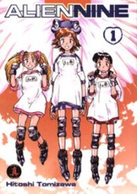 Poster for the manga Alien Nine