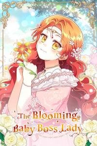 Poster for the manga The Blooming Baby Boss Lady