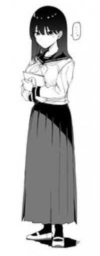 Poster for the manga This Plain Girl's Skirt Will Shrink By 0.1mm For Every Like