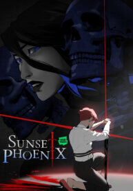 Poster for the manga Sunset Phoenix