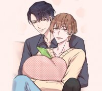 Poster for the manga Peach & Musk