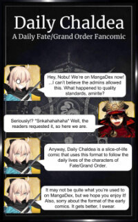 Manga poster Fate/grand Order - Daily Chaldea