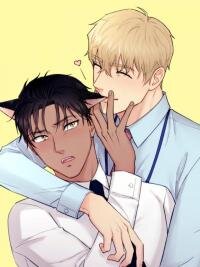 Poster for the manga My Amazing Puurrfecto Boss!