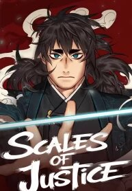 Poster for the manga Scales of Justice