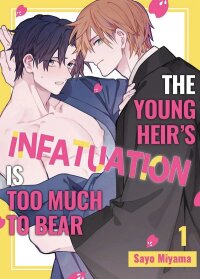 Poster for the manga The Young Heir's Infatuation is Too Much to Bear