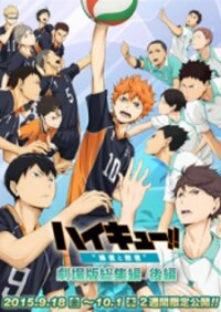 Poster for the manga Haikyuu!!