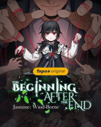 Poster for the manga The Beginning After The End: Side Story - Jasmine: Wind-Borne