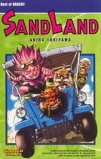Poster for the manga Sandland