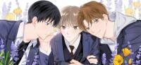 Poster for the manga 3 and 1/2