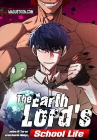 Poster for the manga The Earth Lord's School Life