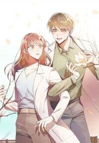 Poster for the manga The Man Who Wears Magnolia