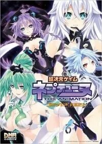 Poster for the manga Hyperdimension Neptunia: The Animation - (Dna Comic Anthology)