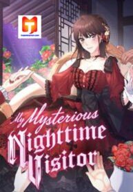 Poster for the manga My Mysterious Nighttime Visitor