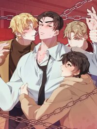 Poster for the manga Shackled by Desire