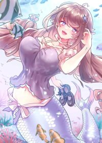 Manga poster Mermaid Matches With a Leg Loving Guy?!