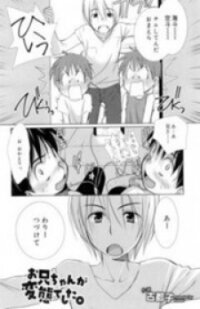 Poster for the manga Onii-chan ga Hentai deshitau.
