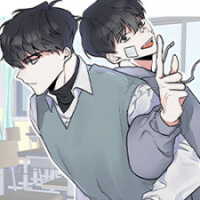 Poster for the manga Unluckily Lucky
